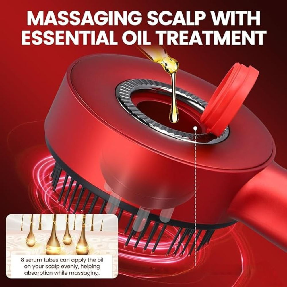 Nura™ | Red-Light Scalp Massager