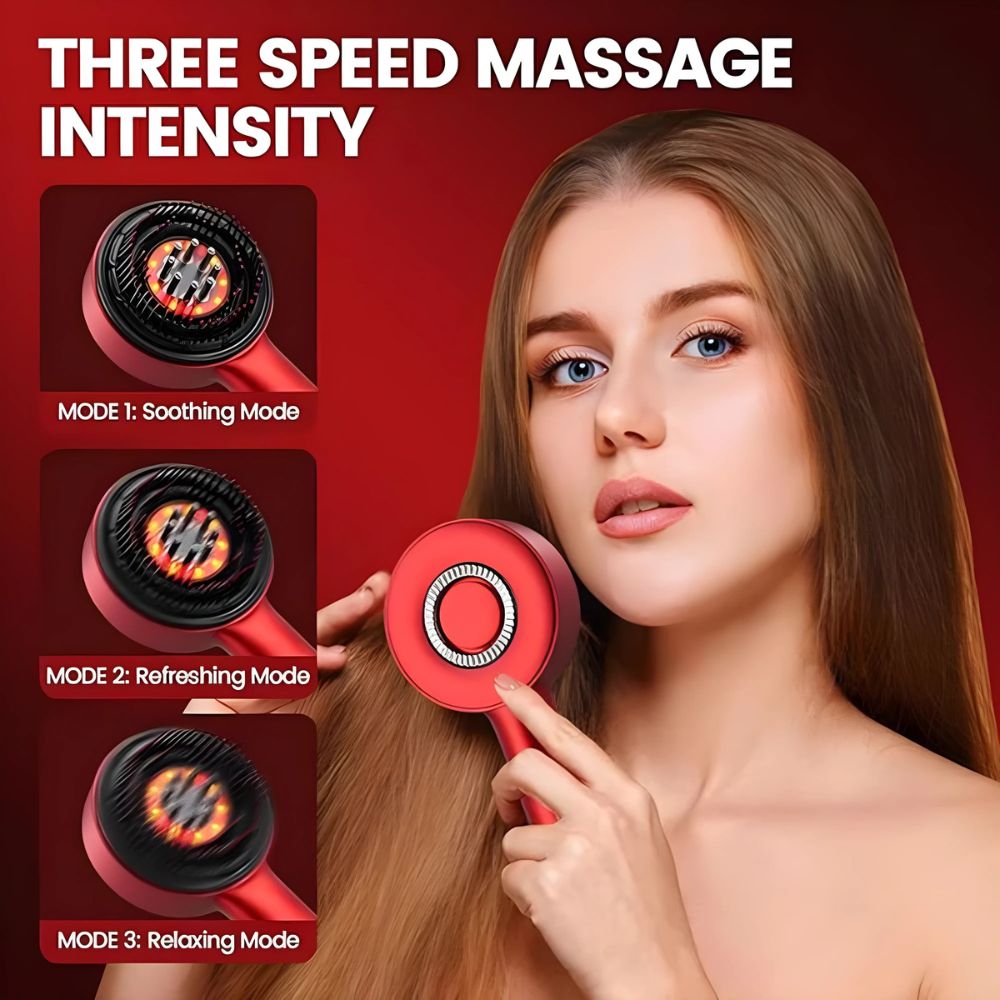 Nura™ | Red-Light Scalp Massager