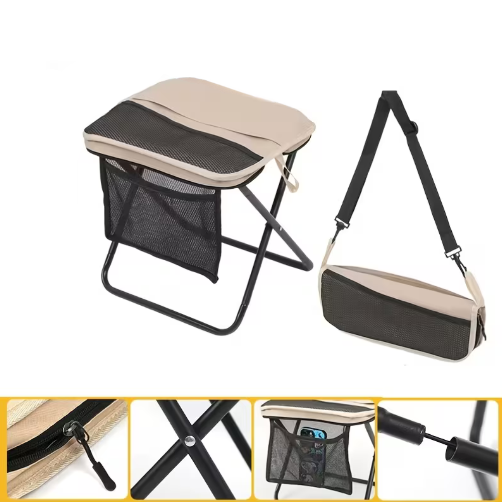 Perchly™ | Foldable Camping Stool
