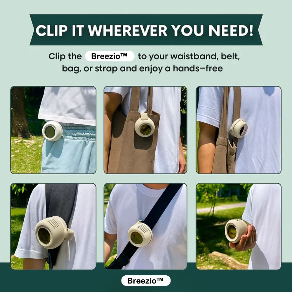 Breezio™ | Mini Bladeless Fan
